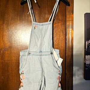 Overall Shorts